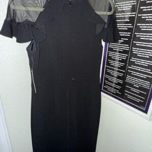 Chic Black Long Sleeve Dress